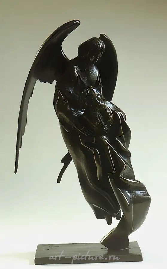 Вознесение Катона, 1990, бронза, 40х23х15