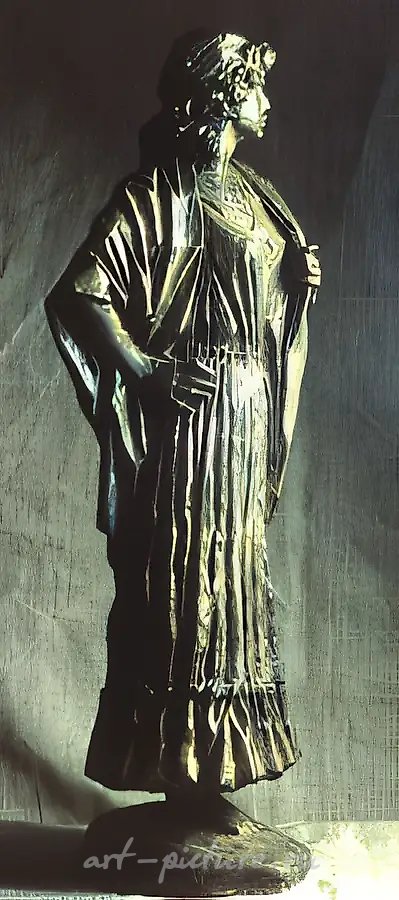 Цыганка, 1993, бронза, 100х25х30 Собственность автора