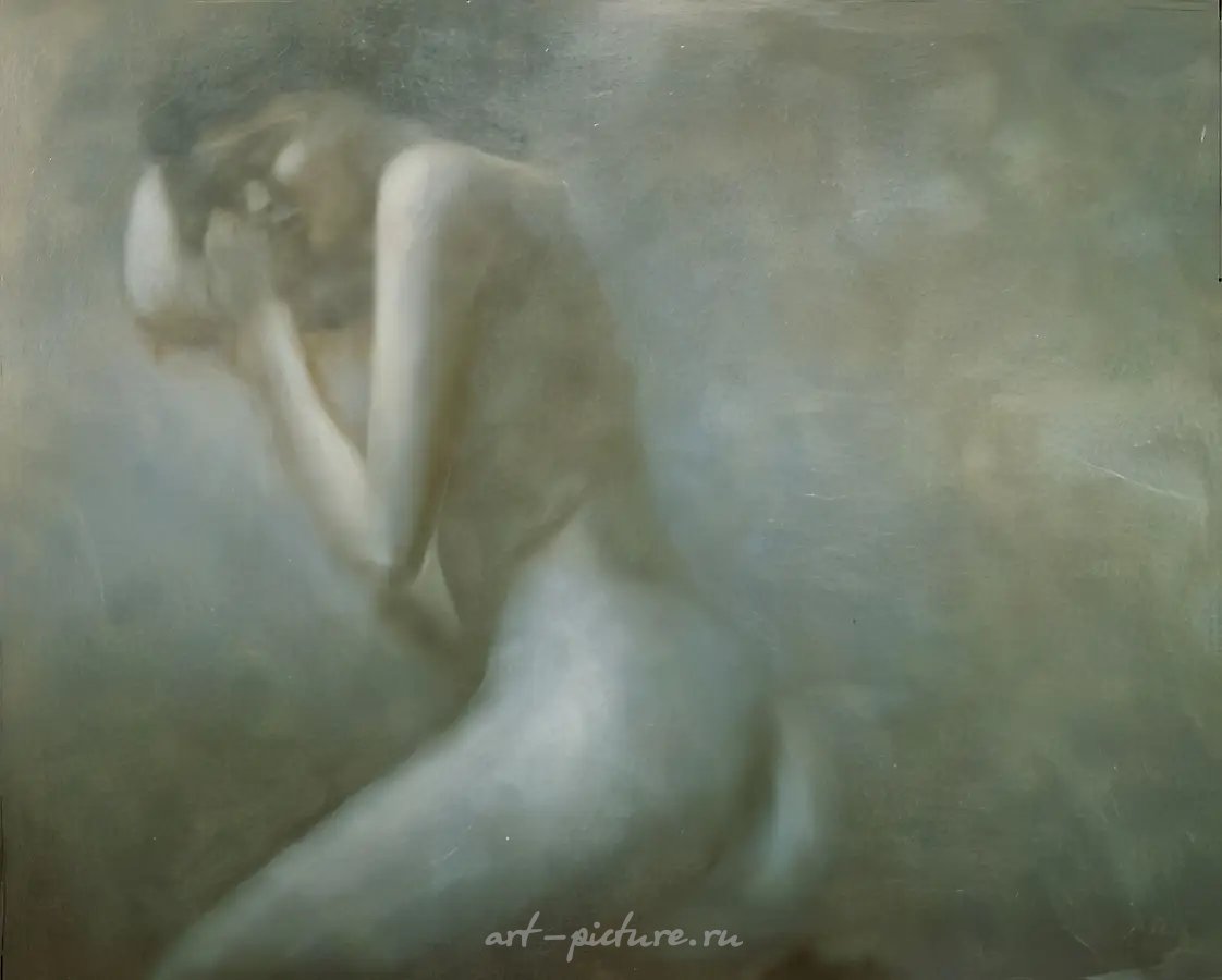 Отдых, 1990, холст, масло, 100x120. Собственность автора