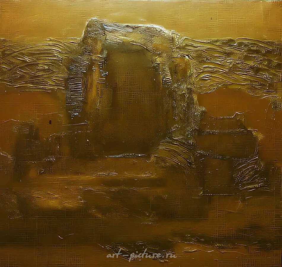 NAUL, 1989, 1992, холст, масло, 100х100. Собственность автора