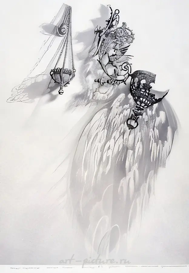 52, 1991, бумага, карандаш, 64x46,5