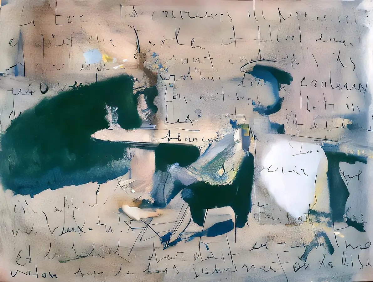 В Люксембургском саду, 1993, холст, масло, 60х80. Собственность автора