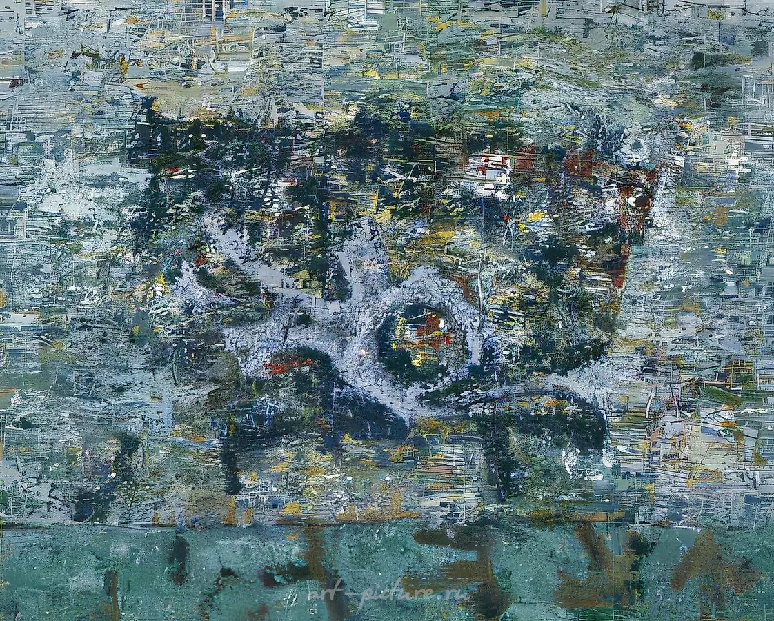 Momento Mori, 1993, холст, масло, 80х95. Собственность Историко-архитектурного и художественного музея «Новый Иерусалим». Россия