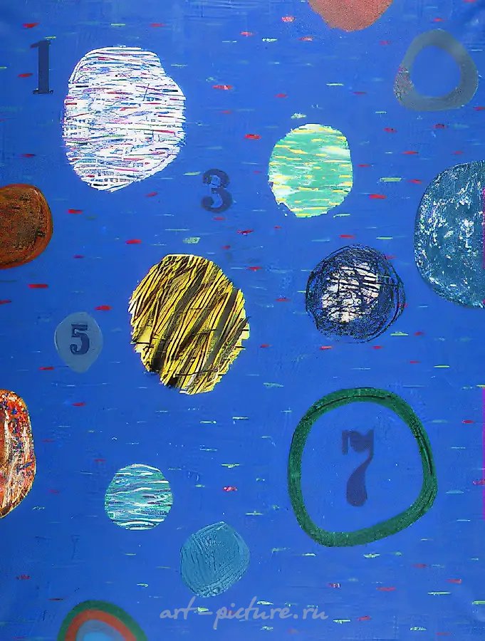 Отражение, 1991, холст, масло, 180х150. Собственность автора