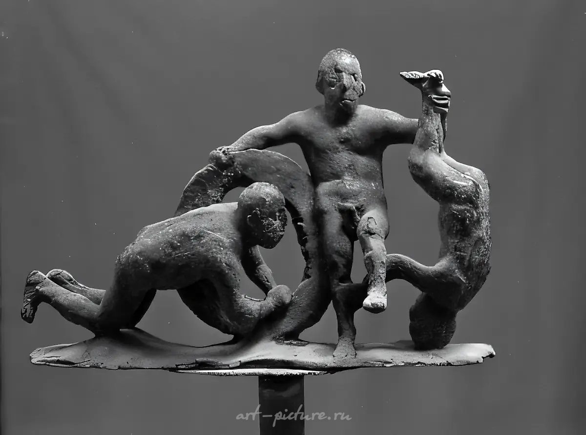Игра, 1994, бронза, 50х40х10 Собственность автора