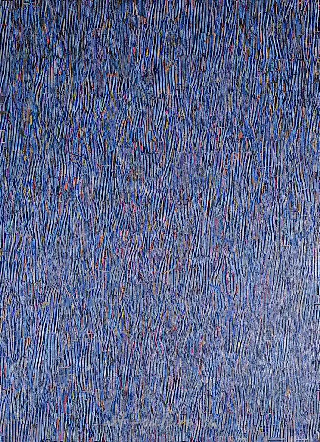 Цветной дождь, 1993, холст, масло, 100х70 Собственность автора