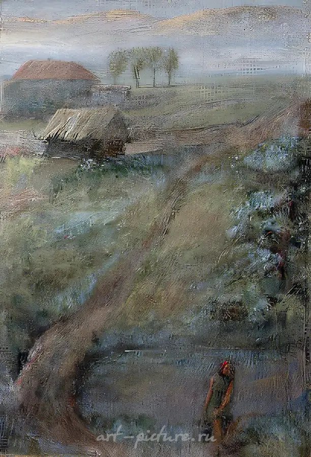 Над зеленью, 1972, холст, масло, 110х80 Собственность автора