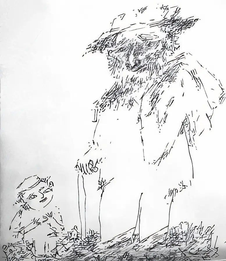 Из серии "Шолом Алейхем", 1962, офорт, 60х40 Частное собрание. Россия