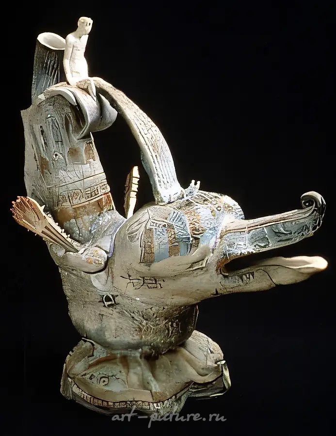 Венеция, 1986, фарфор, 40х50. Собственность автора