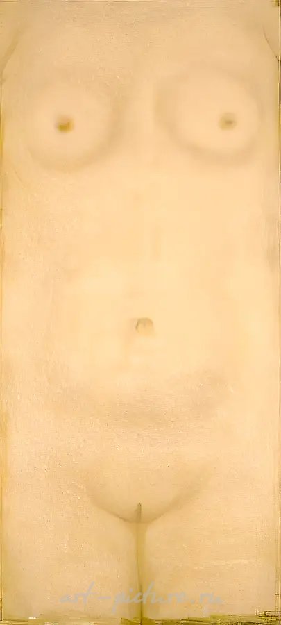 Без названия, 1994, холст, масло, 110х58 Собственность автора