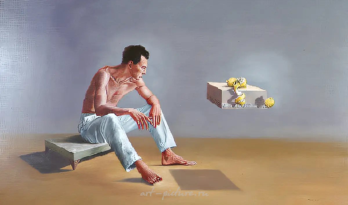 Пространство дыхания, 1991, холст, масло, 97х162