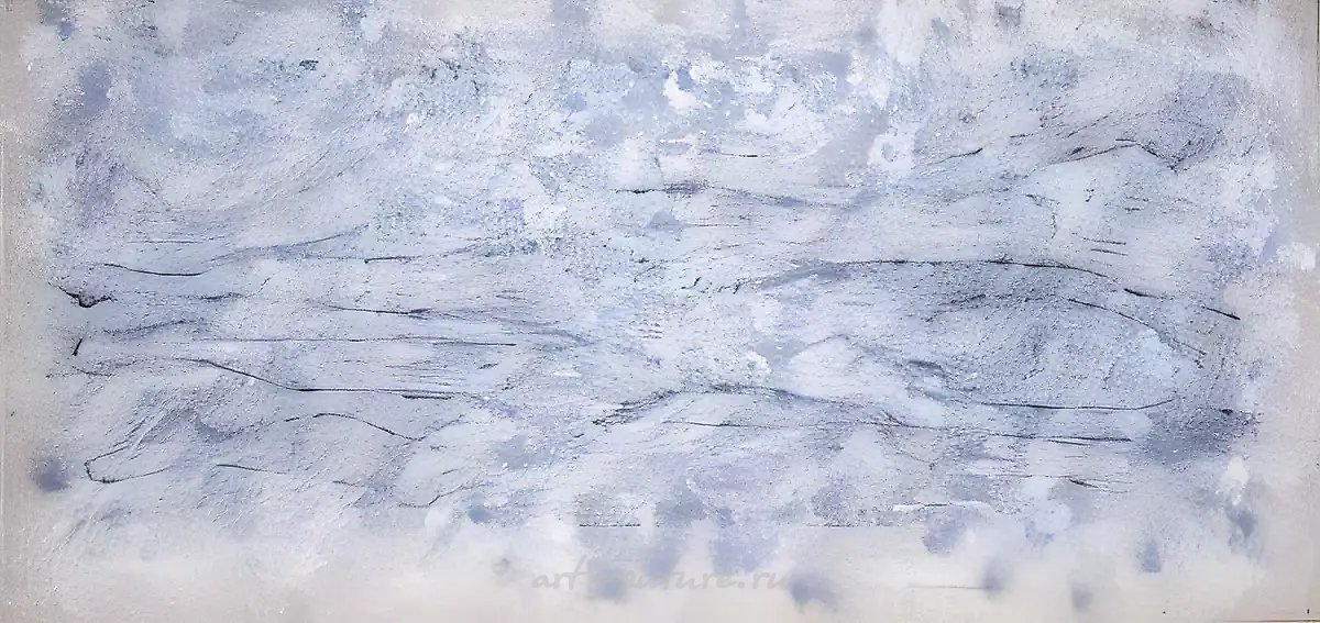 Испещренный или богиня, 1994, акрил, бумага, см. техника, 107х227