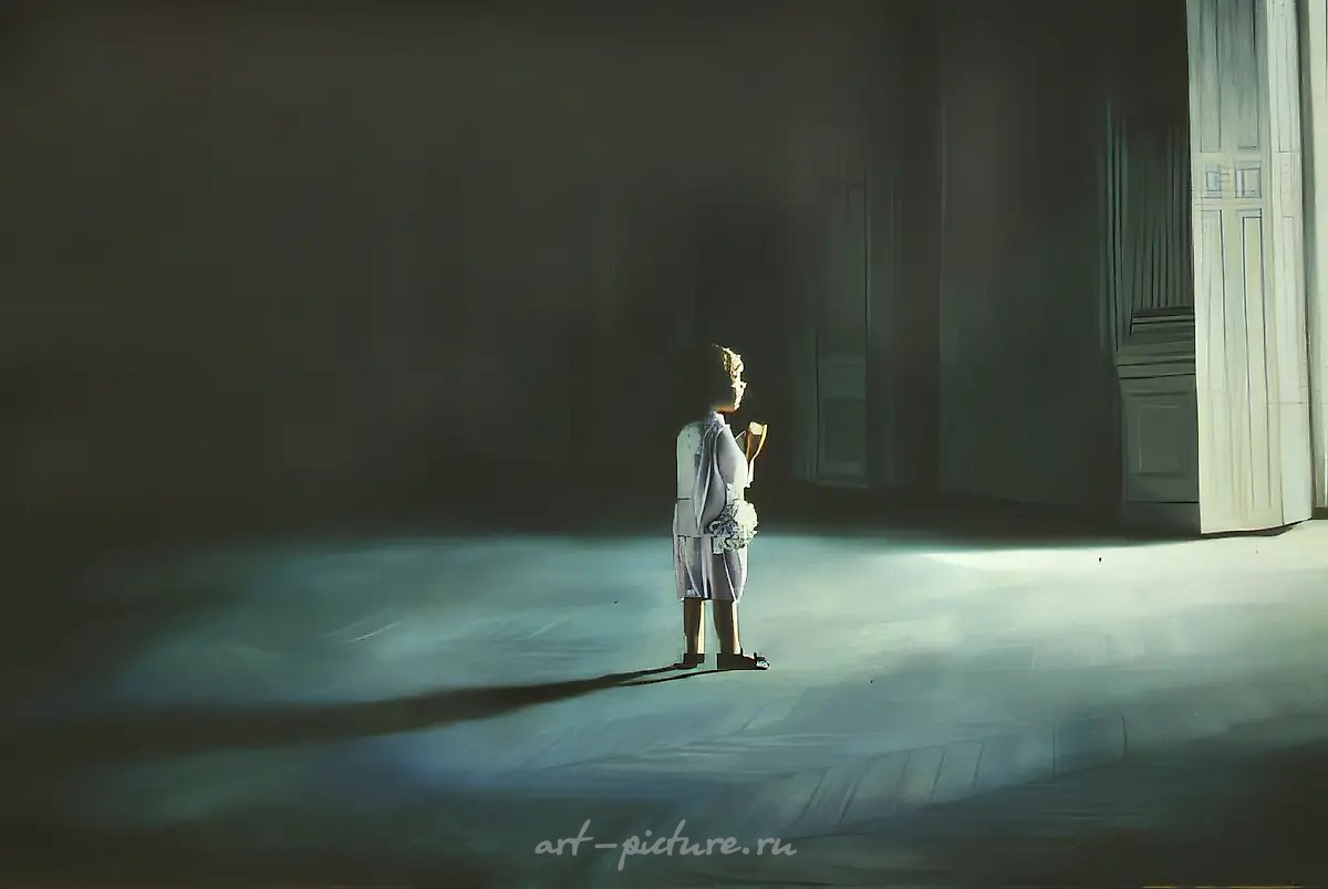 Атлантида, 1979, холст, масло, 200х300. Частная коллекция. Бостон