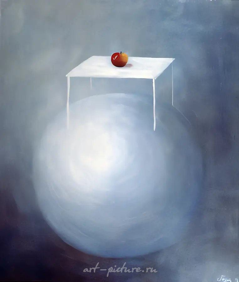 Дыхание мира, 1989, масло на холсте, 100x80 см. Собственность автора