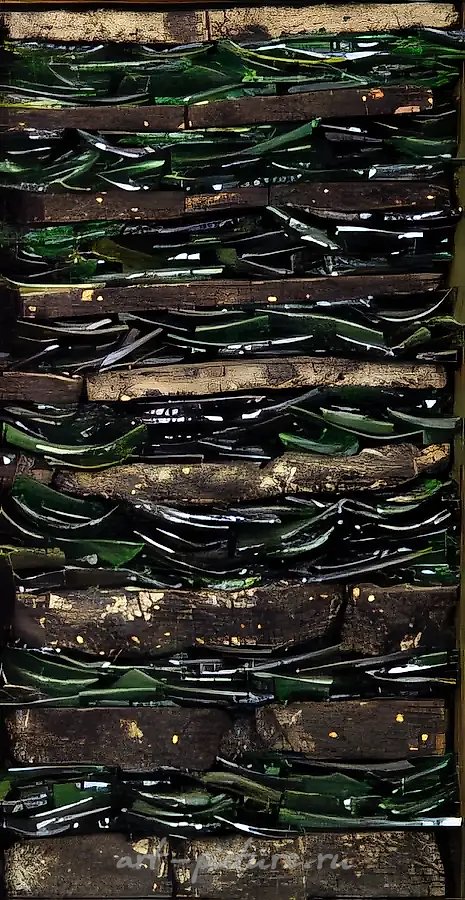 Ящик II, 1993, Масло, дерево, асфальт, смешанная техника, 48,8х26,7х10,2 см Solomon R.Guggenheim Museum, Нью-Йорк, США