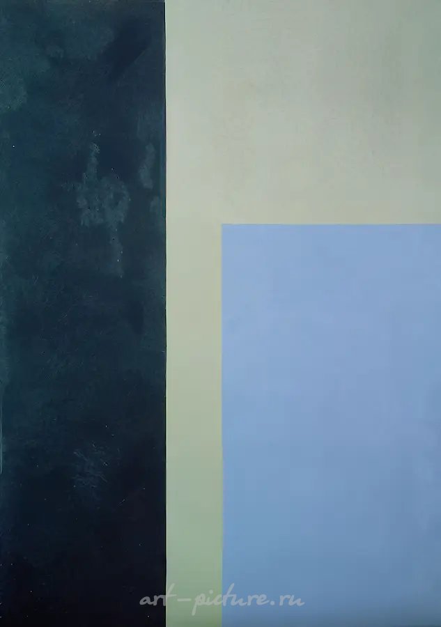 Ночные прогулки. Я - Ты, 1988, Холст, масло, 170х120 см Государственная Третьяковская галерея, Москва