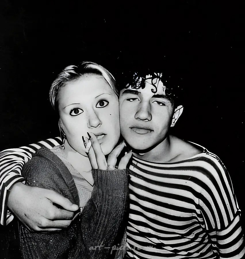 Опыт жесткой фотографии - 2, 1988, Ч/Б фотография, 50х60 см Собственность автора