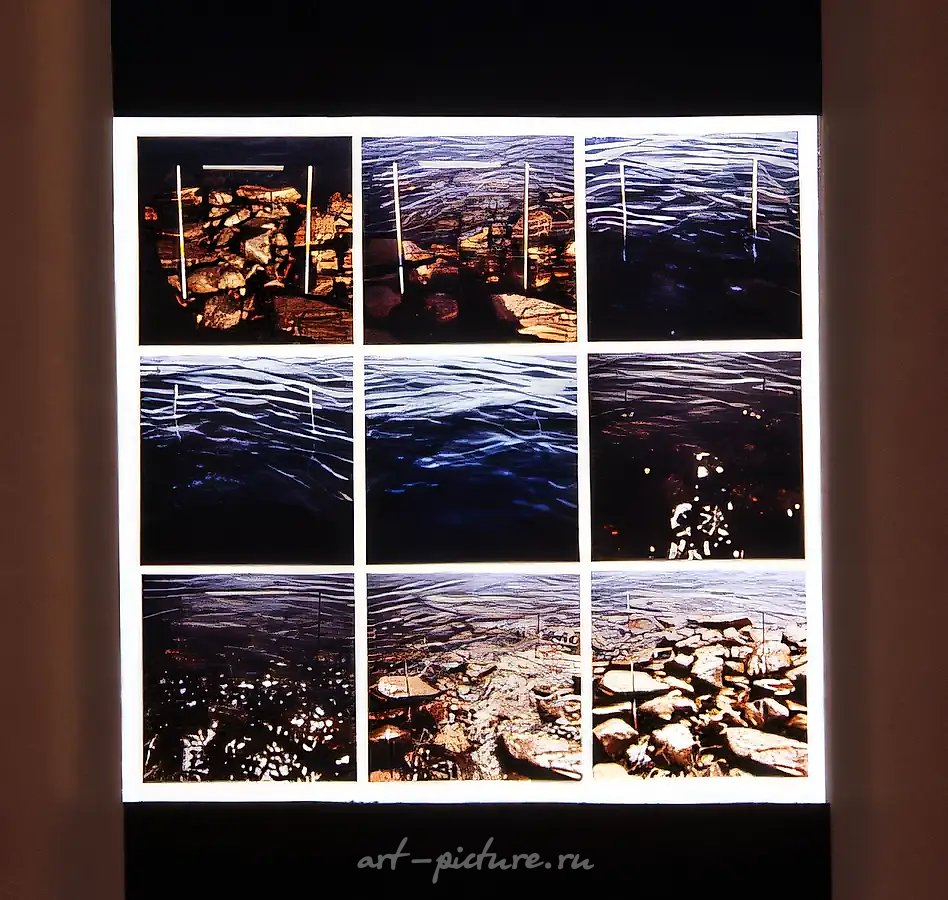 Артефакты. Из серии "Вдох-выдох моря", 1992, Цветной слайд, 6х6 см Собственность автора