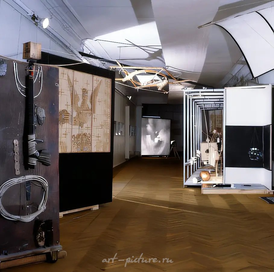 Кижи. Фрагмент экспозиции, 1991,  , 140 кв.м