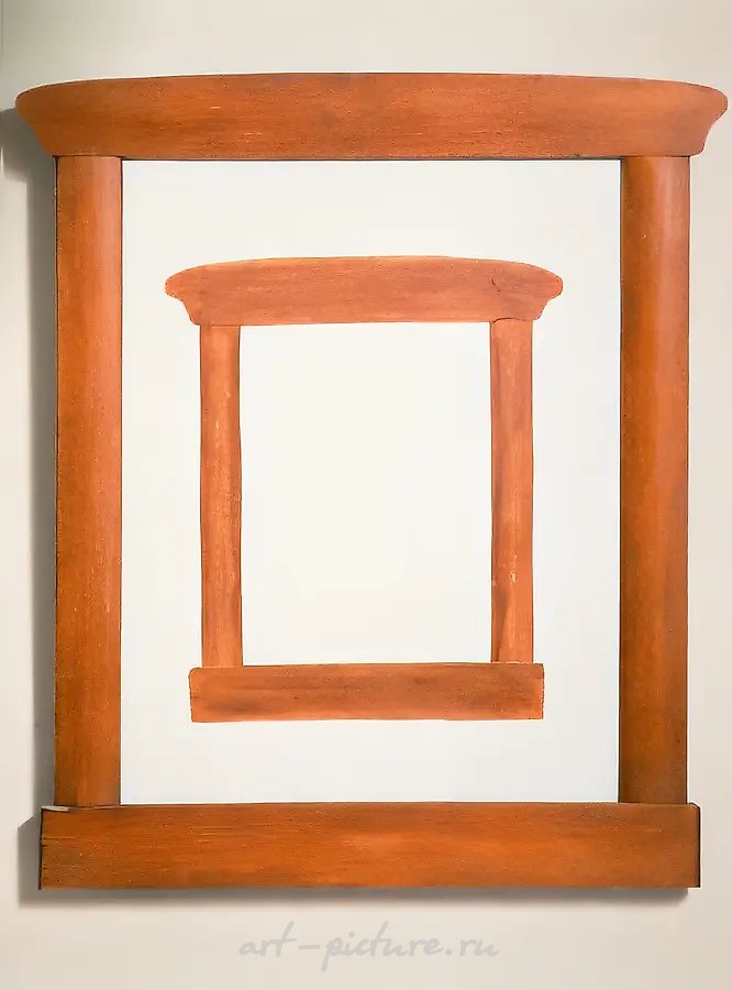 Без названия, 1992, масло на холсте, смешанная техника, 50x40 см. Собственность автора