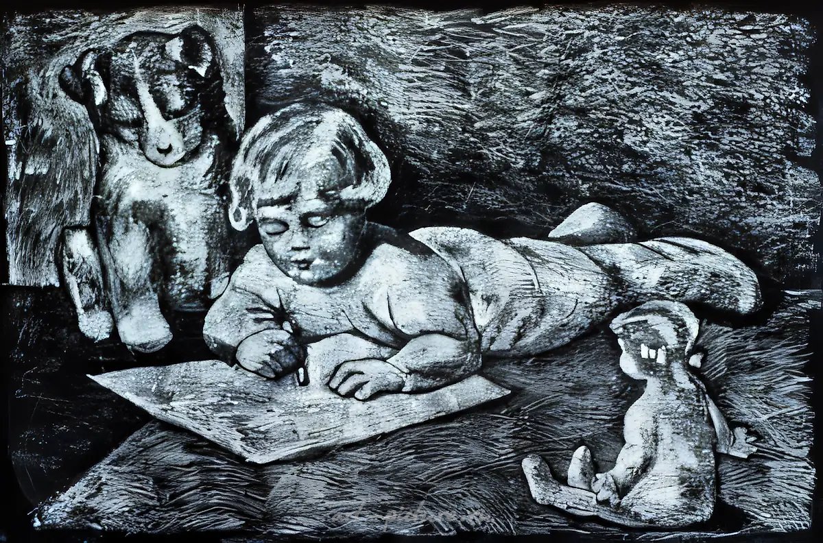 Без названия из серии "Школьные доски", 1991, мел, школьная доска, 160х100 Частная коллекция