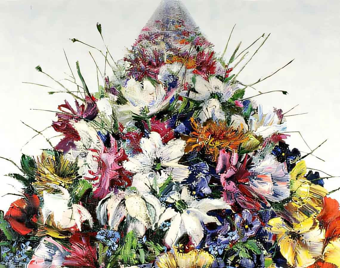 Фрагмент, 1993, Холст, масло, 180х200 см Коллекция Югорского банка, Москва