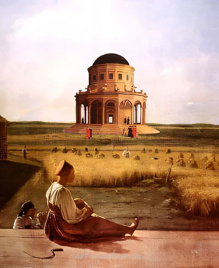 Лето, 1986, Коллаж, 57х45,5 см Собственность автора