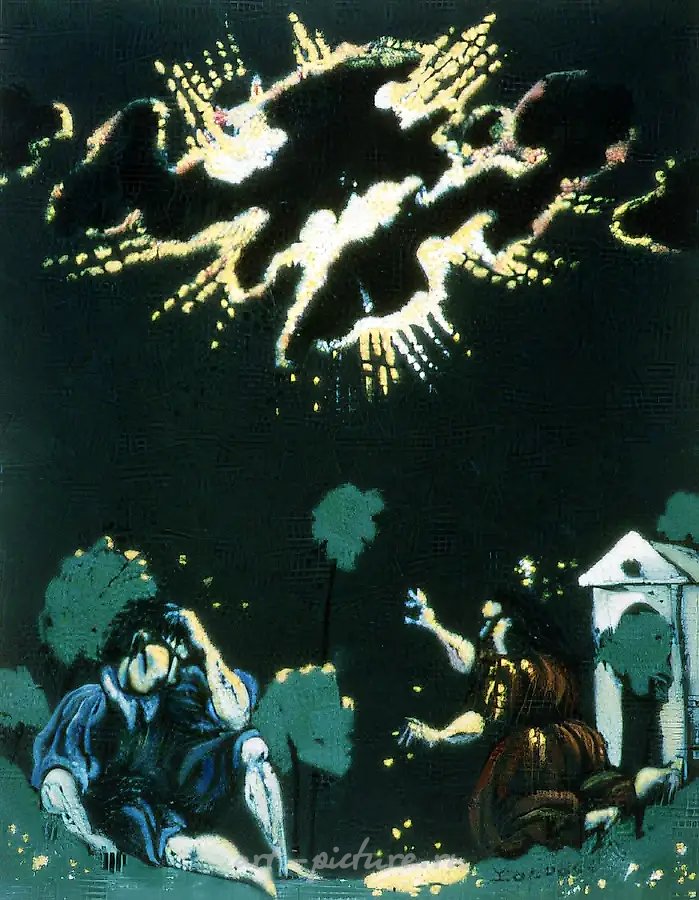 Блудный сын, 1993, Холст, масло, 100х80 см Собственность автора
