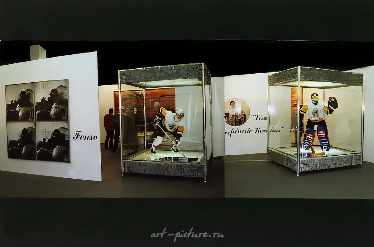 Экспонат на ART COLOGNE-94, 1994, медиа-арт. Галерея «Regina», Москва