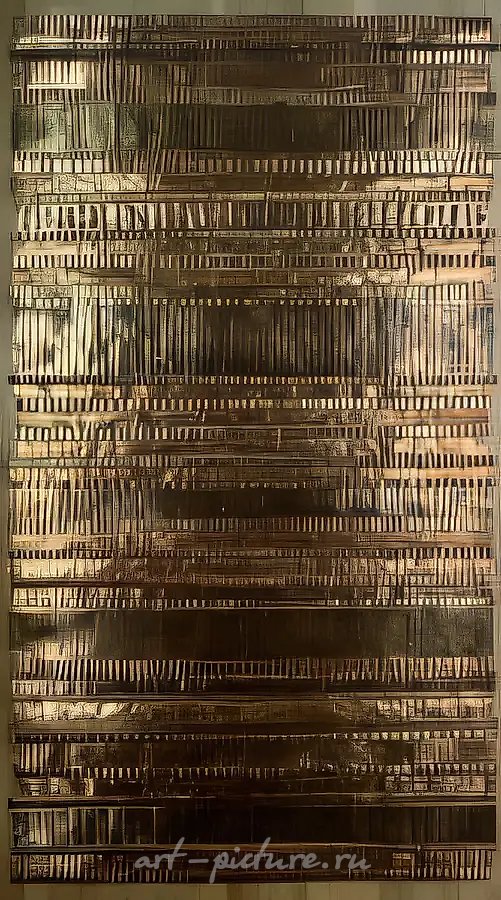 Медная графика, 1988, медь, дерево, 95х53 Государственная Третьяковская галерея, Москва