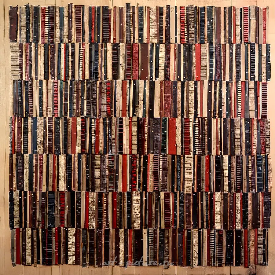 Большой септет, 1989, дерево, медь, кожа, холст, масло, лак, 128х131х6 Собственность автора