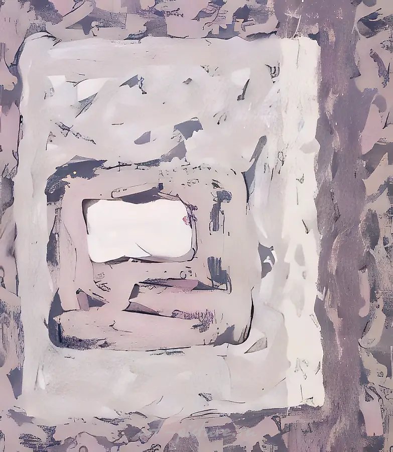 Дороги, 1994, Бумага, смешанная техника, 130х110 см Собственность автора