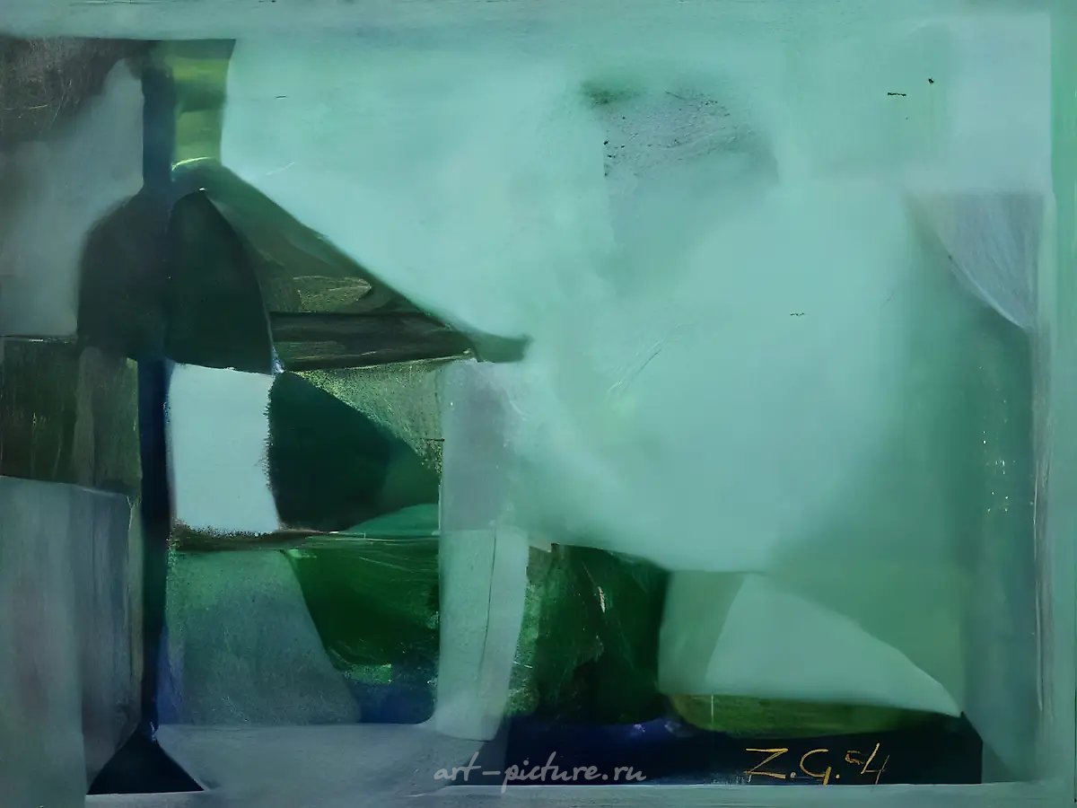 Дом философа, 1994, холст, масло, 70x90