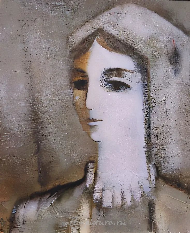 Портрет., 1997, холст, масло, 60х50 Собственность автора