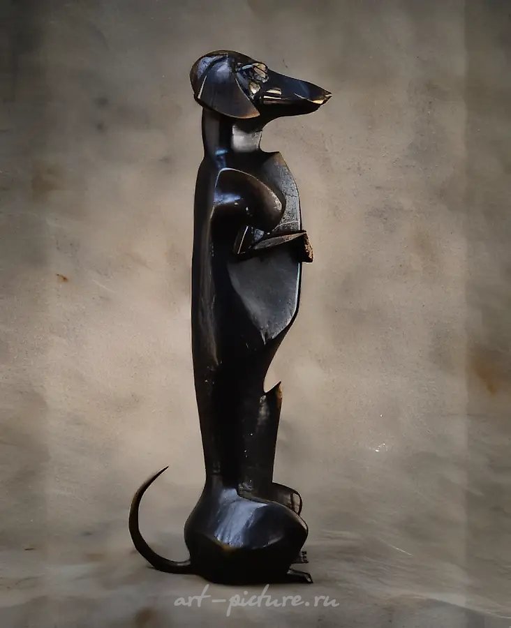 Король мышей, 1997, бронза, 58x20x18