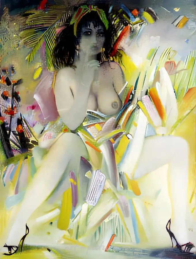 Тропическая греза, 1991, холст, масло, 120х93 Собственность автора