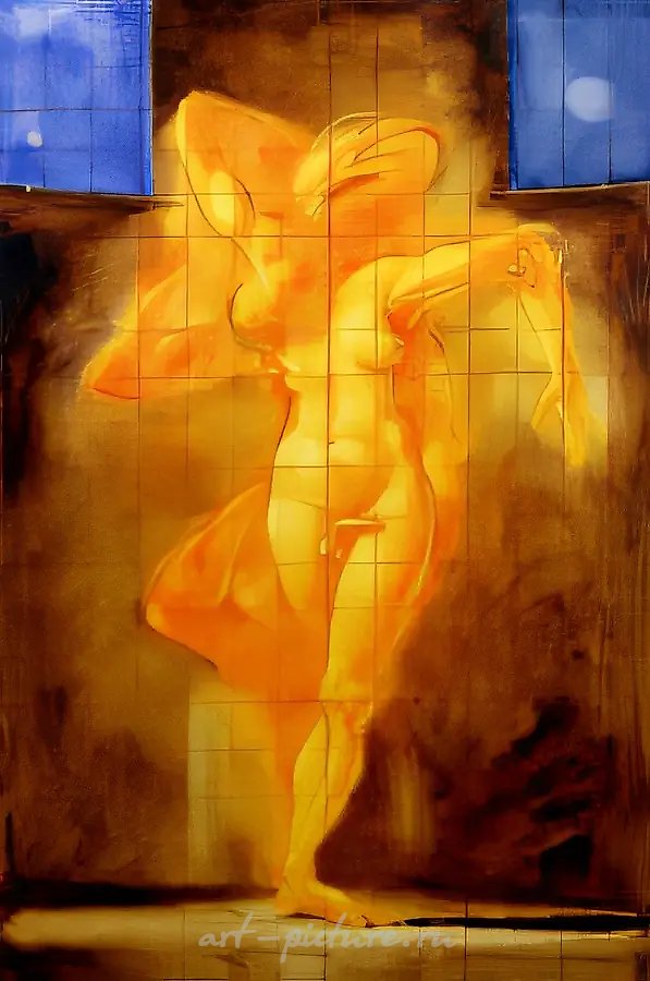 Последний танец Саломеи, 1995, холст, масло, 105 x 75