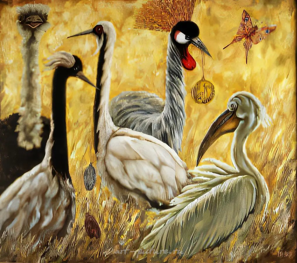 Конкурс красоты, 1992, масло на холсте, 90x100. Собственность автора