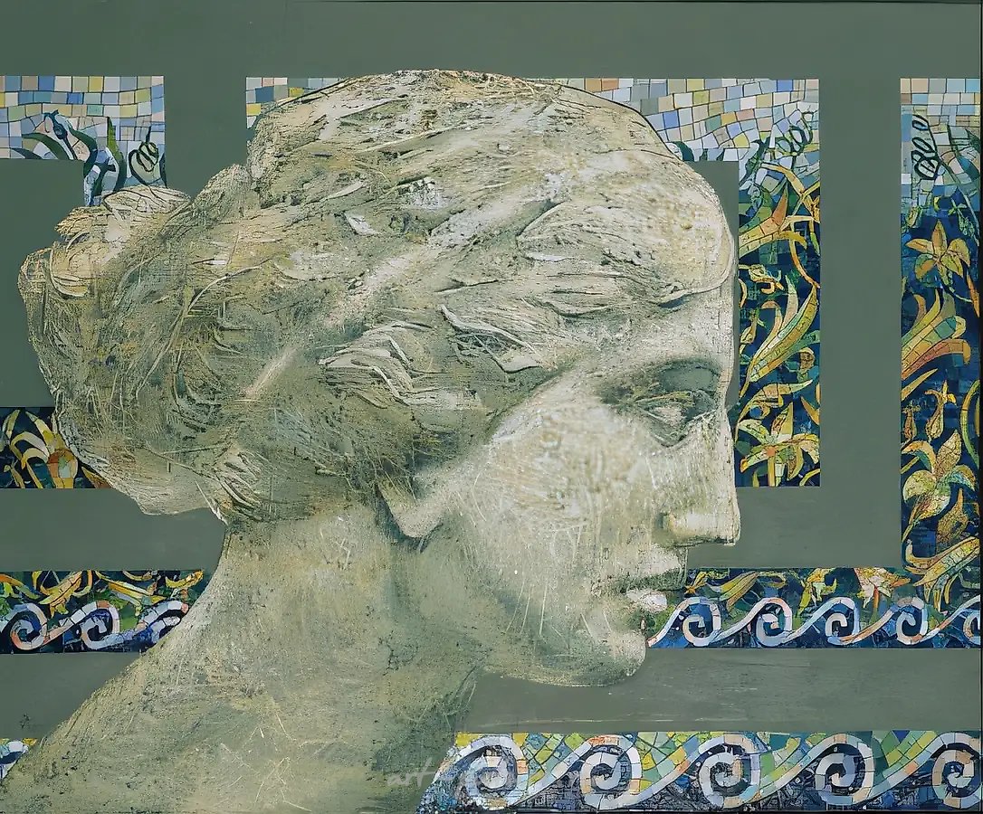 Афродита, 1997, холст, см. техника, 100х120