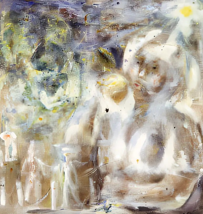 Яблоко, 1992, масло на холсте, 100x100. Собственность автора