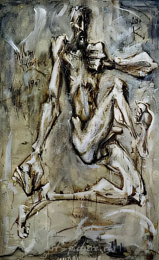 Дон К., 1992, холст, акрил, масло, 110 х 70 Собственность автора