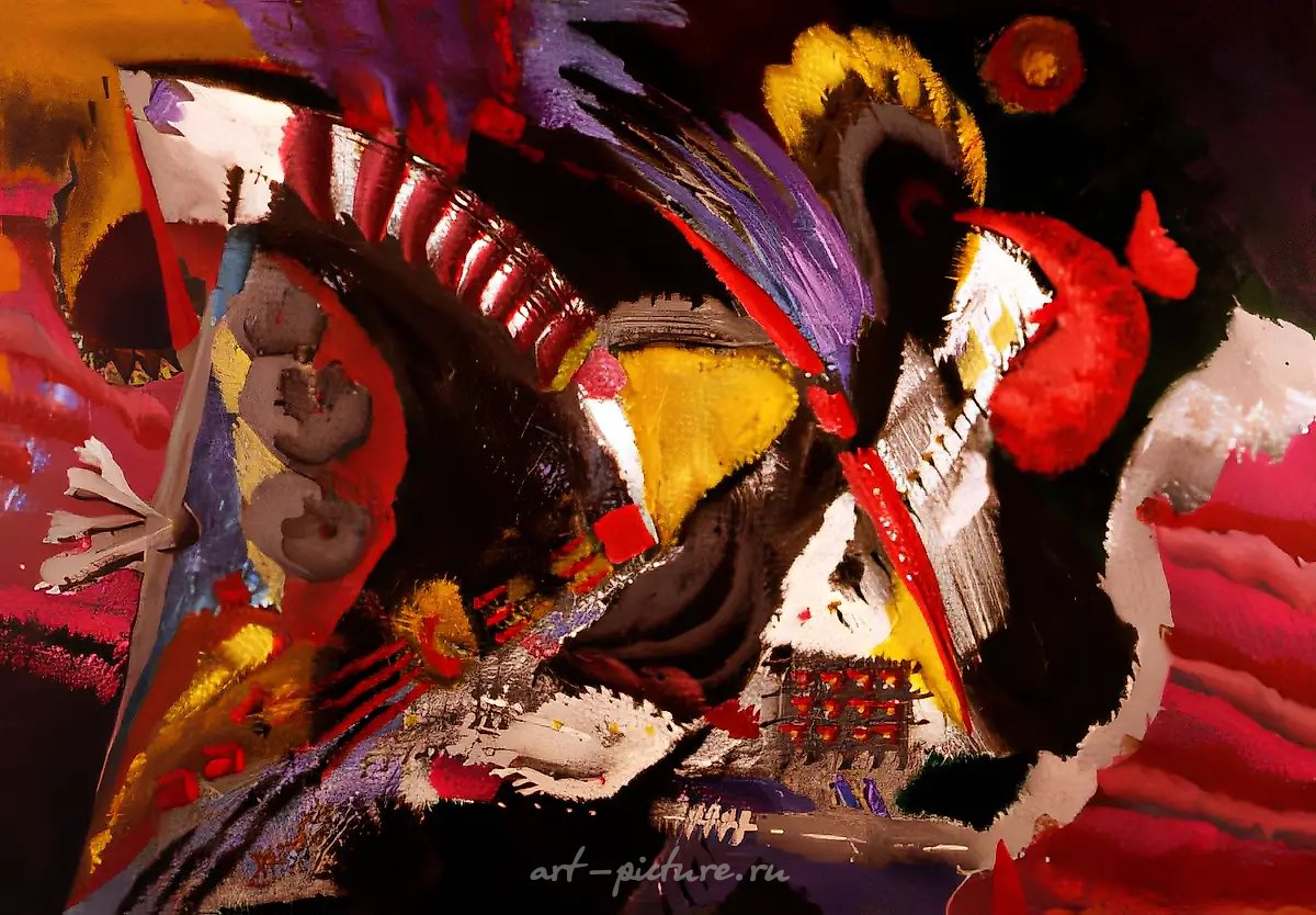 Натюрморт с галстуком «Виндзор», 1997, акрил на металле, 68x96. Собственность автора