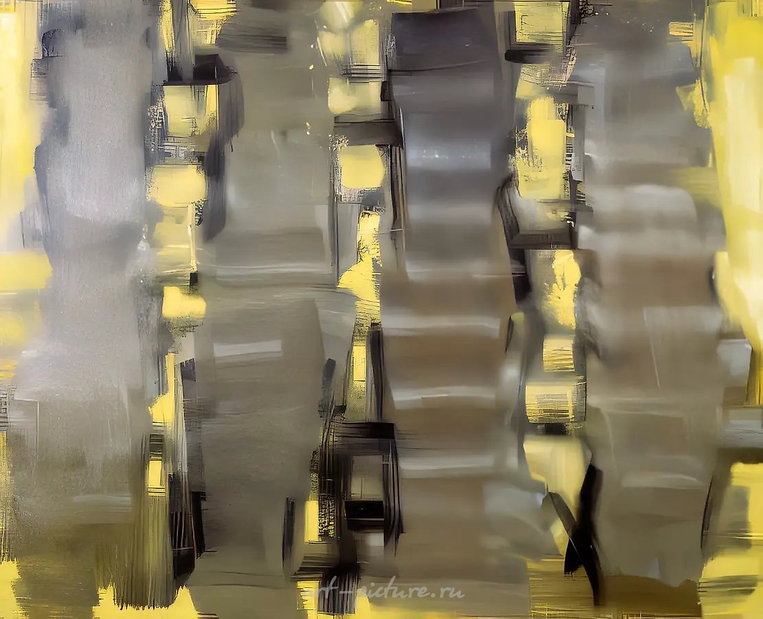 Композиция, 1997, картон, масло, 74х95 Собственность автора