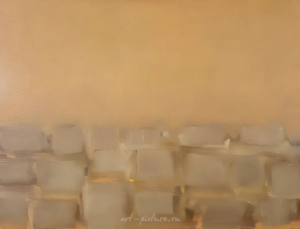 Композиция, 1996, картон, масло, 73x101. Собственность автора