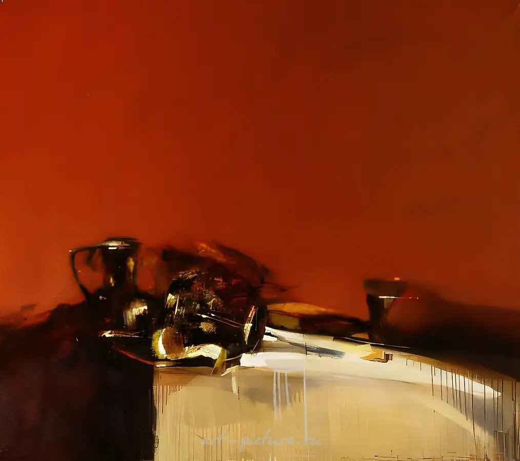Исследование старых мастеров I., 1997, холст, масло, 117 х 128
