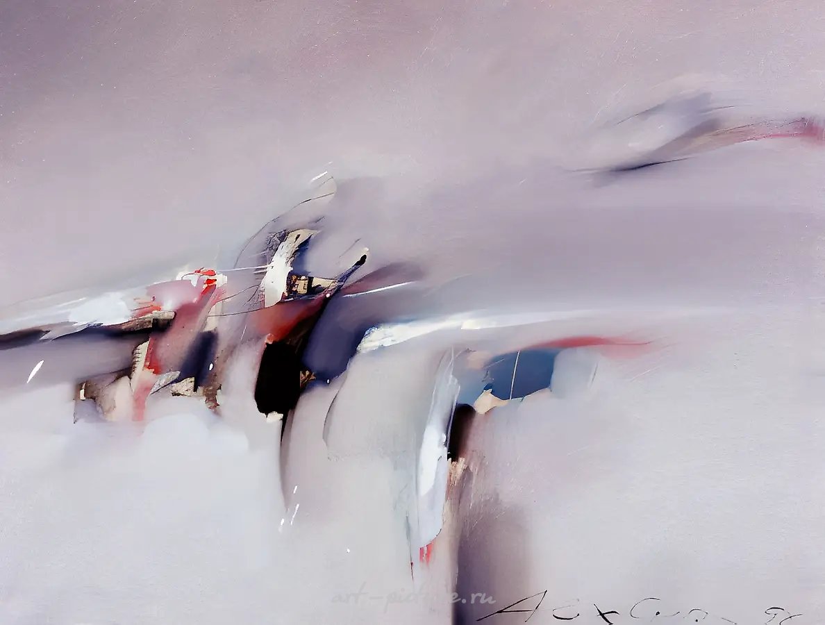 Пейзаж., 1997, холст, масло, 70 х 90