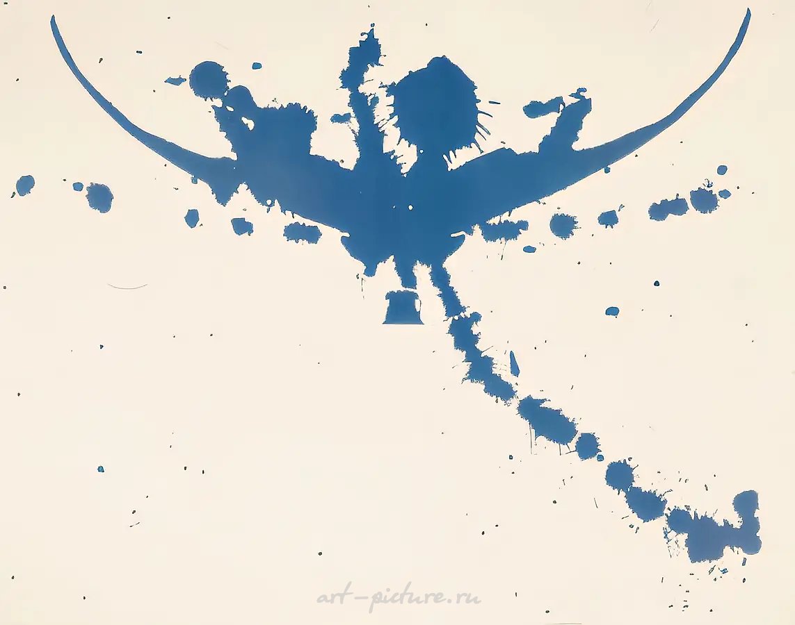 Без названия, 1997, холст, акрил, 110 х 298