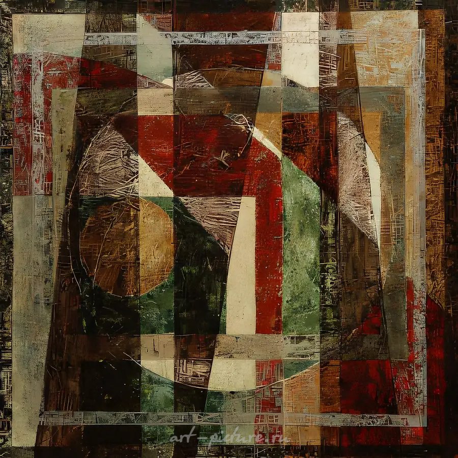Четыре цвета - IV, 1990, холст, масло, 95х96