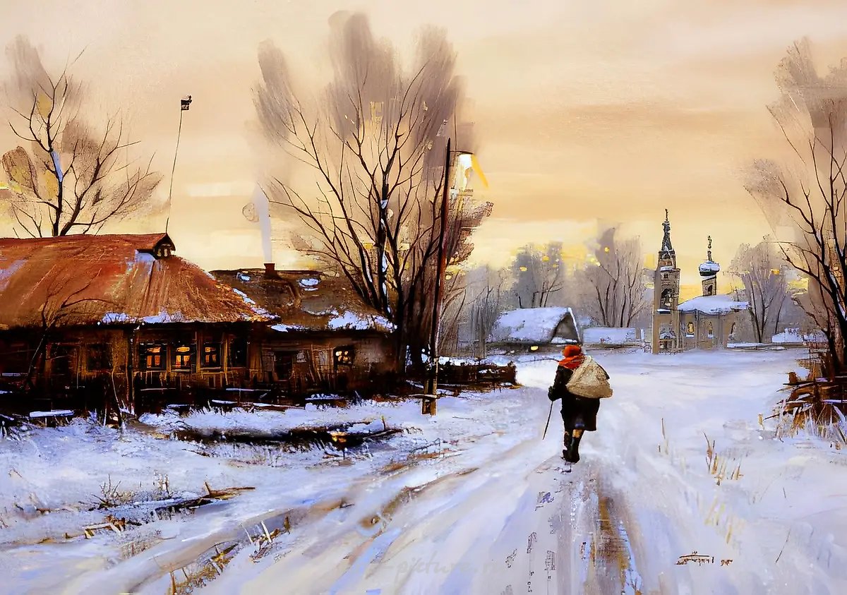 7, 1997, холст, масло, 50x70. Собственность автора