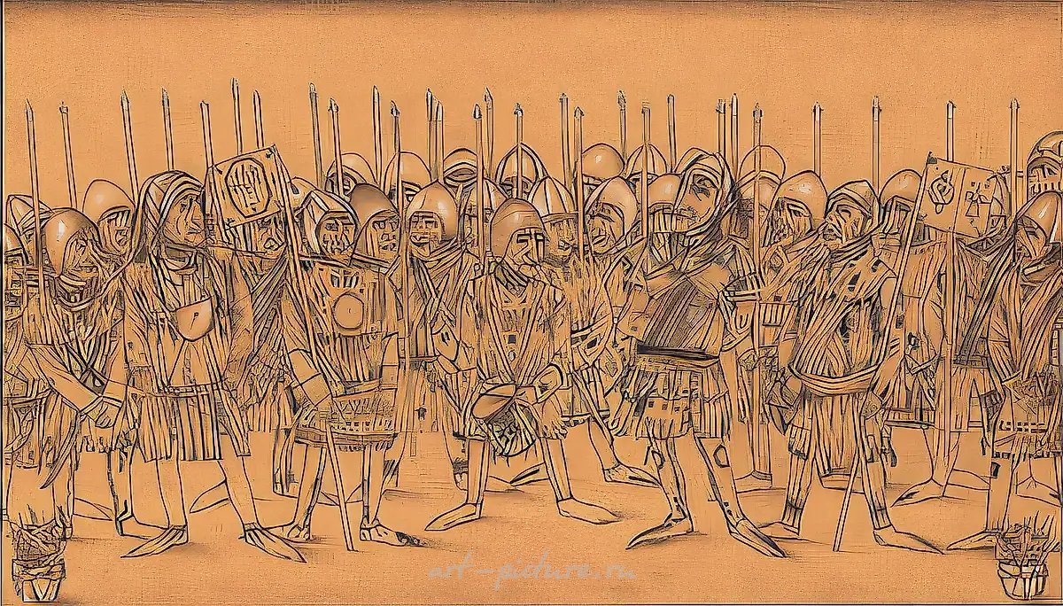 Ночной дозор, 1997, цветная бумага, карандаш, 42x24. Собственность автора